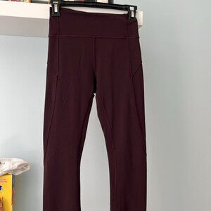 lululemon athletica Dark Purple Leggings